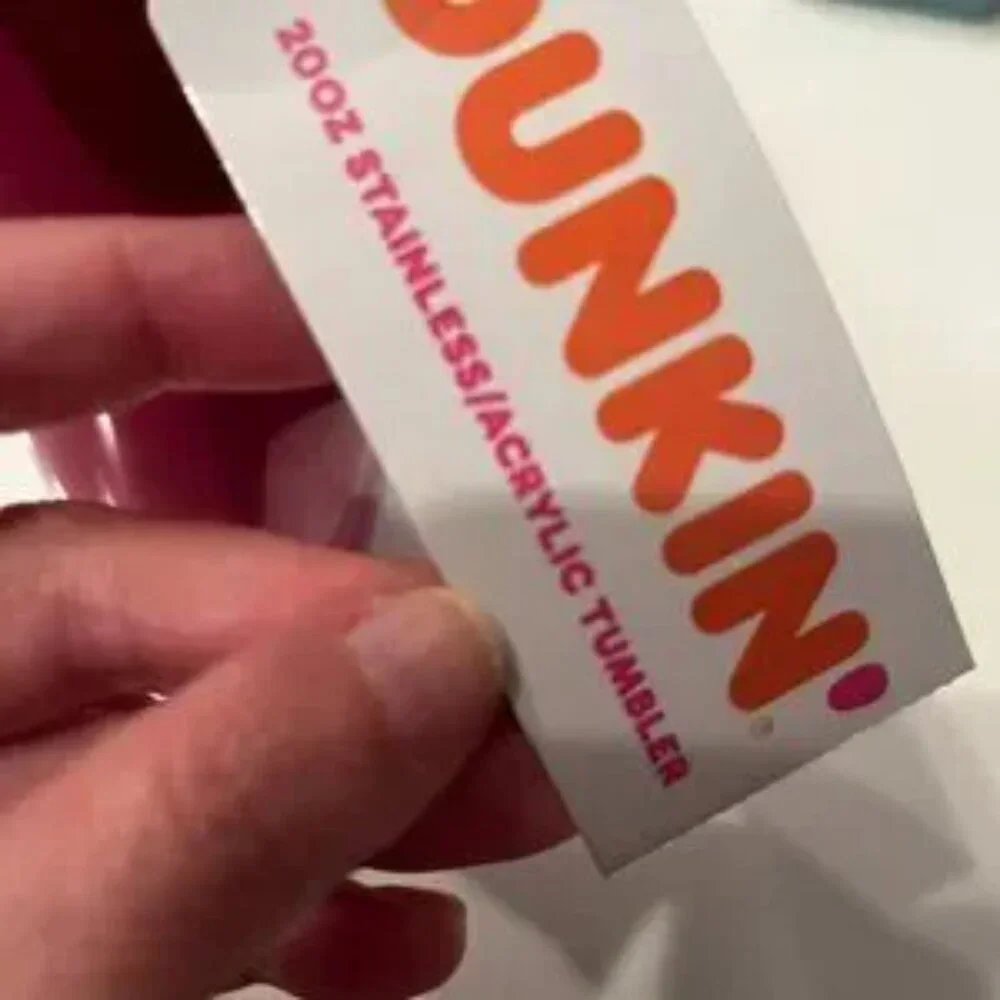 Dunkin Donuts tumbler 20